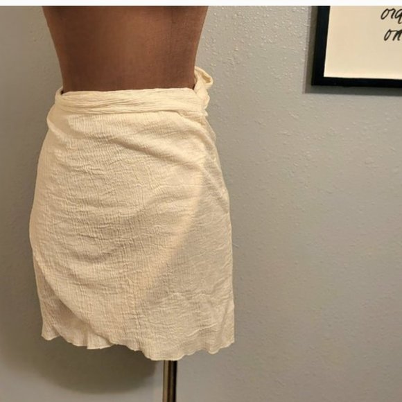 The Handloom Skirts The Handloom Los Angeles Mini Lyra Wrap Skirt